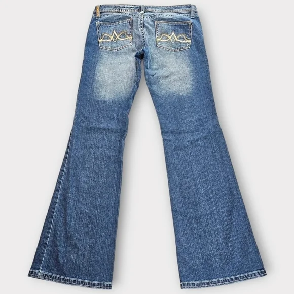 Vintage Y2K Buffalo David Bitton Bootcut Embroidered Jeans - Picture 8 of 14